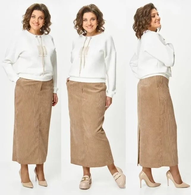Комплект, джемпер, юбка Michel Chic 1439