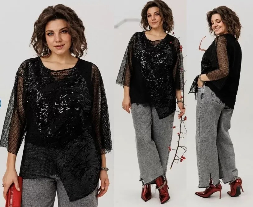 Блуза Anelli 1781