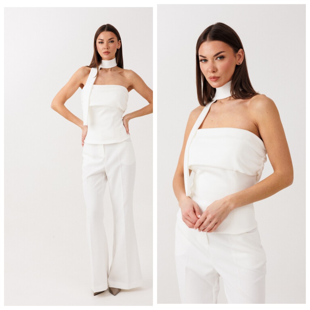 Топ, комплект V&N Fashion 1123_белый