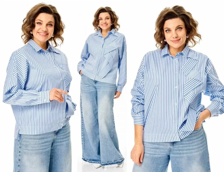 Блузка, рубашка Michel Chic 798Г