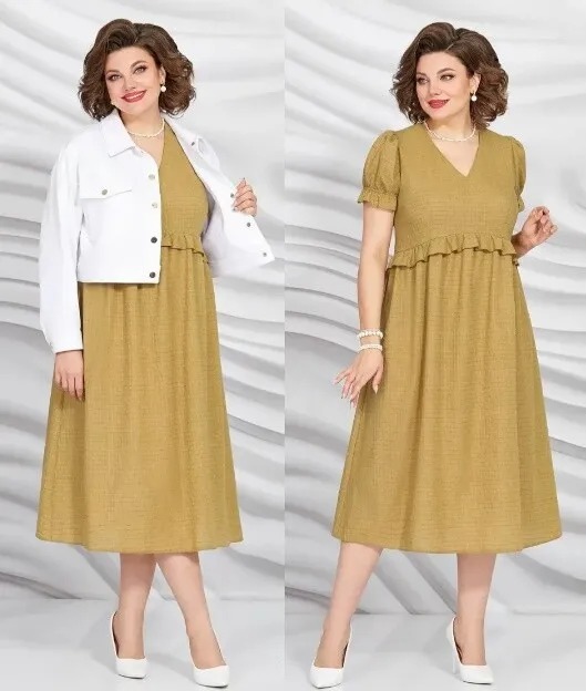 Комплект, платье, куртка Mira Fashion 5417