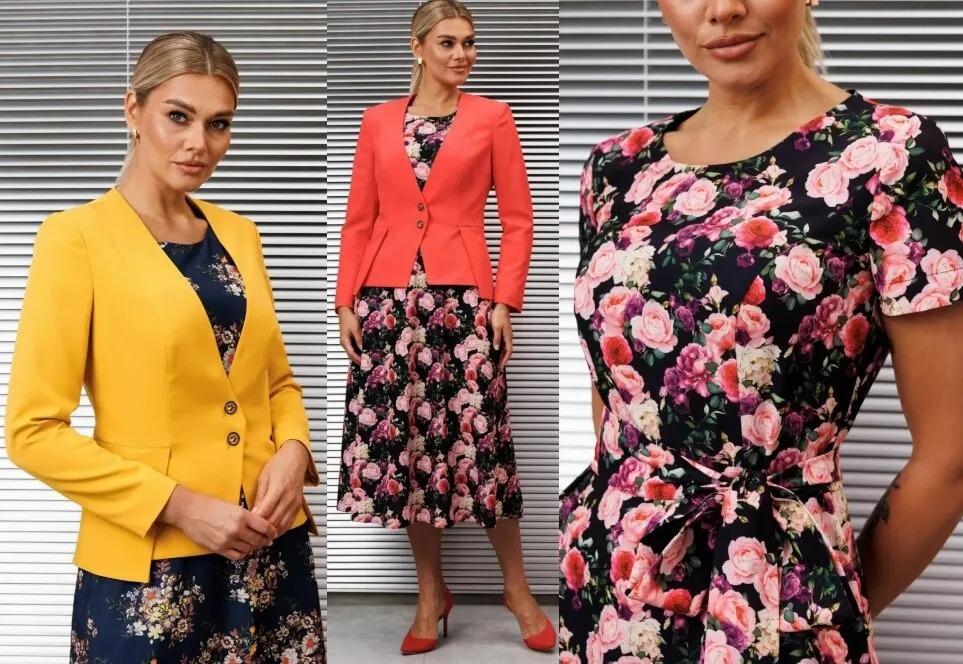 Комплект, жакет, платье Мода Юрс 2854А