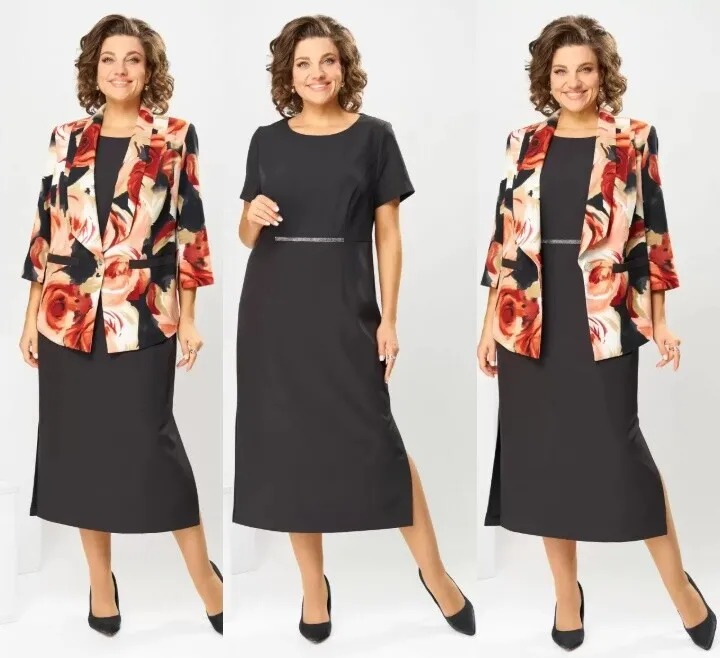 Комплект, жакет, платье Romanovich Style 3-2559М