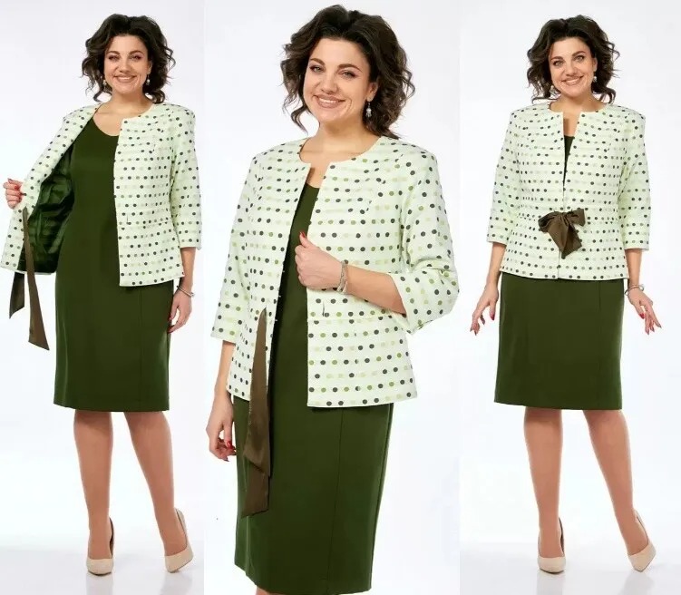 Комплект, платье, жакет Lady Style Classic 2665