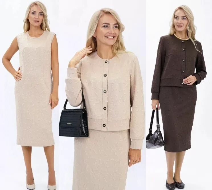 Комплект, жакет, платье Alani Collection 2448