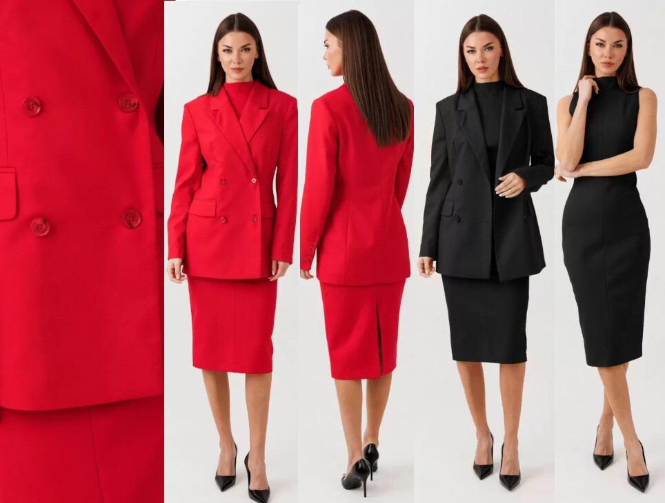Комплект, жакет, платье V&N Fashion 1109